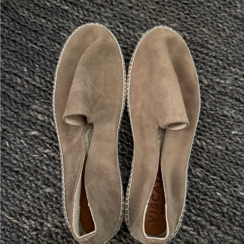 Viscata Men's Tan Espadrilles Suede